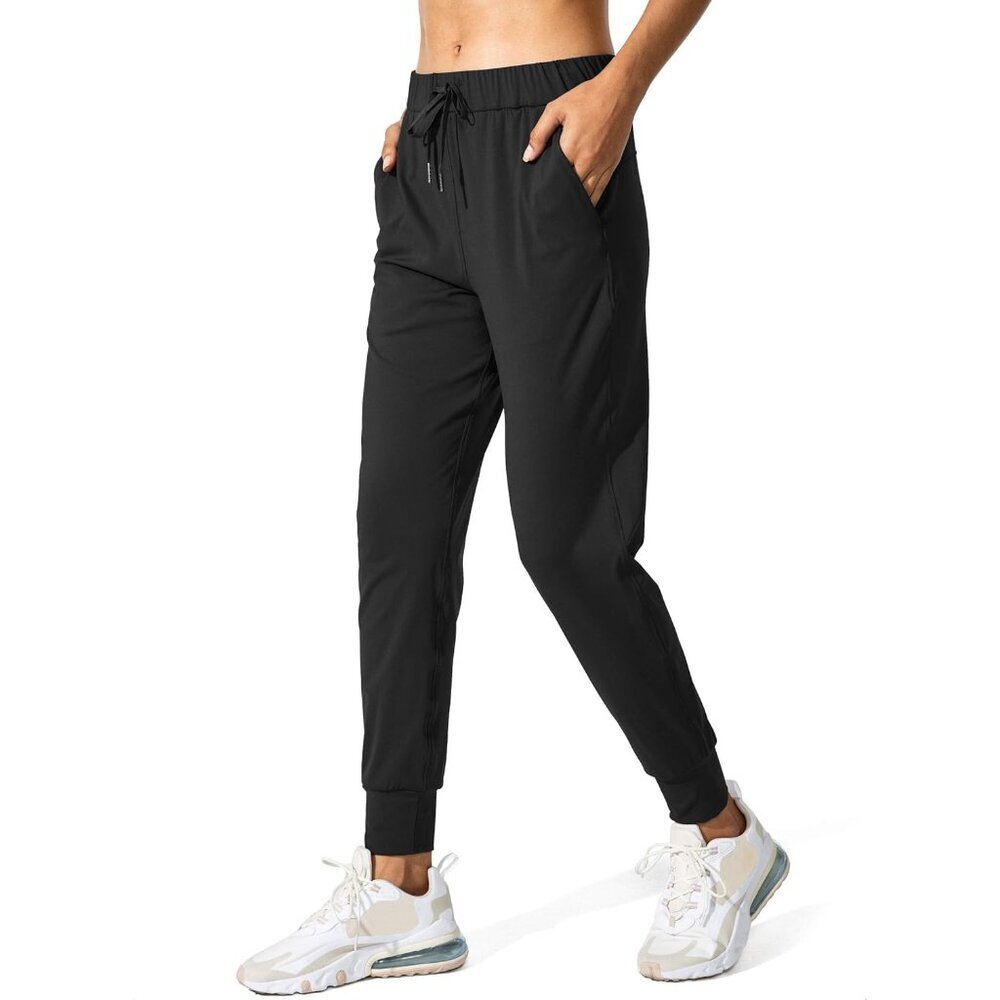 Women's Joggers Pants Pockets Drawstring Running Sweatpants For Women Lounge Wor